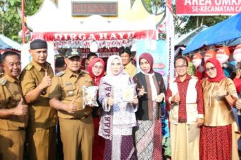 Bupati Lampung Selatan hadiri pameran UMKM dan Secaba Festival 2022