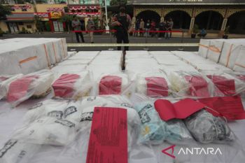 Polres Tanjung Perak ungkap peredaran 36,3 kilogram sabu-sabu
