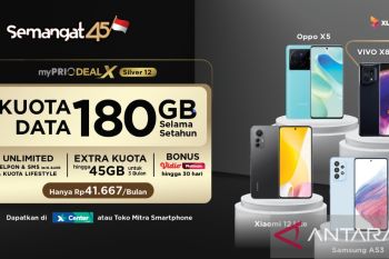 Rayakan HUT RI ke-77, XL Axiata beri beragam penawaran menarik bagi pelanggan