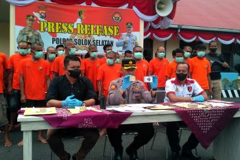 Polres Solok Selatan amankan 26 pelaku judi