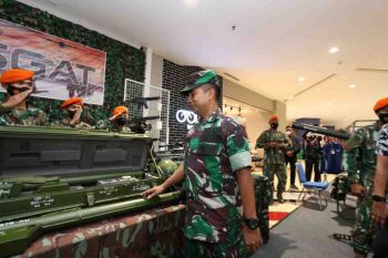 Kodam XIV/Hasanuddin gelar pameran Alutsista peringati HUT ke-77 Kemerdekaan RI
