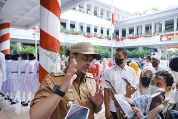 Tugu titik nol direnovasi lagi ala era Belanda