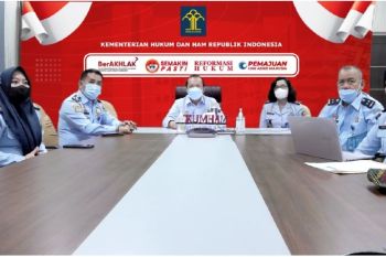 Sekjen Kemenkumham ajak jajarannya majukan Kemenkumham