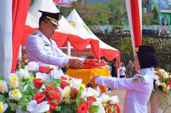 Wabup Morut jadi Irup peringatan HUT ke-77 Kemerdekaan RI