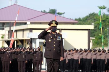 Wakapolda Kaltara pimpin peringatan HUT ke-77 RI