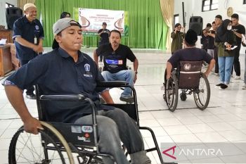 Perayaan HUT RI, serunya penyandang disabilitas di Kudus gelar lomba