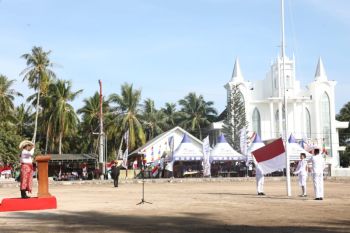 Mendagri Tito Karnavian pimpin HUT RI di pulau terselatan