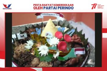 Perindo Sulsel gelar lomba hias nasi tumpeng meriahkan HUT Kemerdekaan