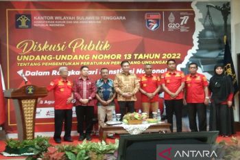 Kemenkumham Sultra dorong pembentukan Perda sesuai konstitusi nasional