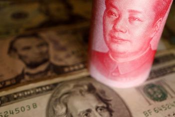 Yuan naik menjadi 7,1570 terhadap dolar AS
