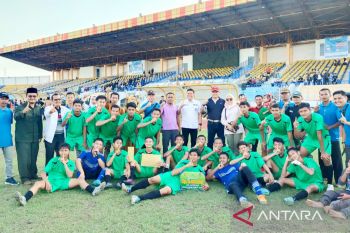 Al-Majidiyah FC Rohil juara Liga Santri sepakbola Piala Kasad 2022