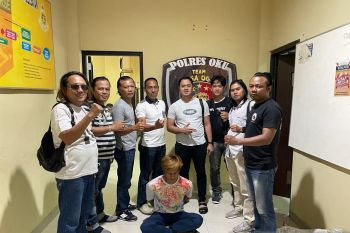 Polres OKU tangkap bandar judi online