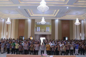 Kapolda Lampung beri arahan kepada ratusan penyidik guna memberikan pelayanan masyarakat
