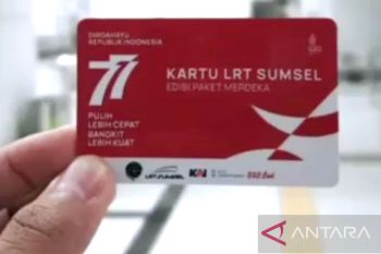 Warga Palembang didorong miliki Kartu Merdeka LRT
