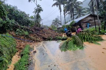 Jalur Padang-Solok ditutup akibat longsor di empat titik