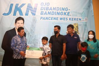 BPJS Kesehatan beri JKN kepada keluarga penyanyi cilik Farel Prayoga