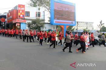 Ratusan Polwan di Indonesia tapak tilas di Bukittinggi