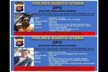 Polres Barut  terbitkan DPO dua pembacok operator alat berat