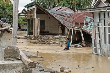 BPBD:  Banjir susulan di Desa Torue akibat tanggul darurat jebol