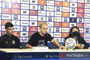 Pelatih Borneo Milo puas raih kemenangan 3-0 hadapi Dewa United