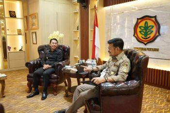 Bupati Sigi temui Mentan mohon dukungan pengembangan pertanian