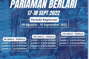 Komunitas di Pariaman jadwalkan kegiatan Pariaman Berlari di lokasi objek wisata pada September