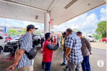 Pertamina Patra Niaga Regional Sumbagsel dan Polrestabes Palembang tinjau ketersediaan BBM di SPBU