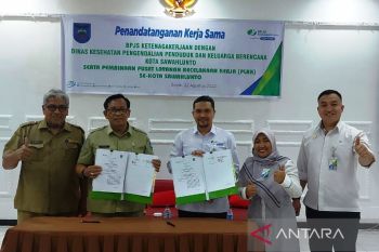 BPJAMSOSTEK-Sawahlunto kerjasama untuk mencapai perlindungan pekerja semesta
