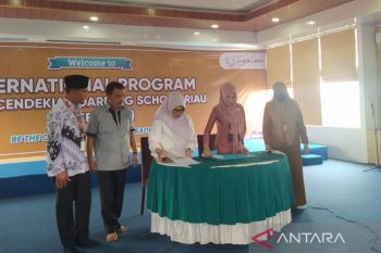 Dinkes Kampar dan IP ICBS teken Kerjasama Poskestren