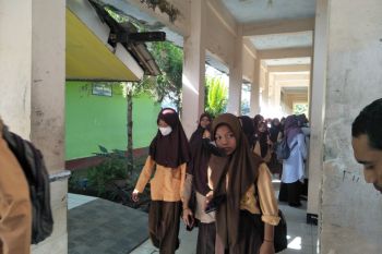 Pembelajaran tatap muka di Lombok Tengah berlanjut