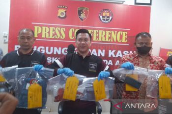 Polisi tangkap terduka pelaku pembakaran bendera merah putih di Aceh