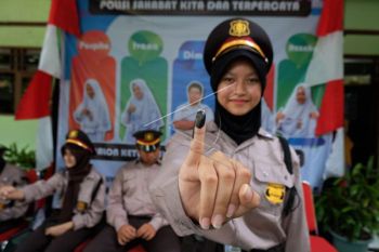 Siswa Praktik Demokrasi