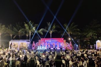 Jamuan makan malam delegasi DEWG G20 disambut tarian sri puspa agung