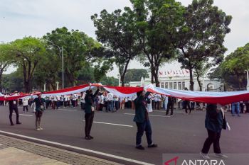 Kapolri Listyo Sigit ajak masyarakat jaga persatuan-kesatuan pada Kirab Merah Putih