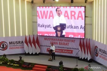 Jokowi: Sembilan bendungan bakal rampung pembangunannya akhir 2022