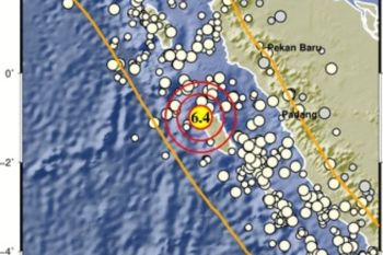Gempa M 6,1 Mentawai menyebabkan kerusakan ringan di Pulau Siberut