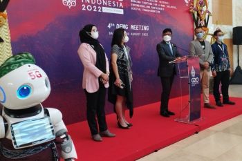 Menkominfo sebut pameran digital di DEWG keempat tunjukkan wajah inovasi di era digital