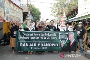 Kowarteg Indonesia deklarasikan Ganjar Pranowo jadi capres 2024