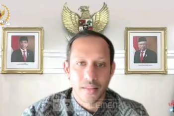Mendikbudristek Nadiem Anwar Makarim positif COVID-19