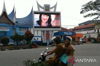 Promosikan barang dan jasa bisa gunakan videotron dikelola Diskominfo Padang Panjang