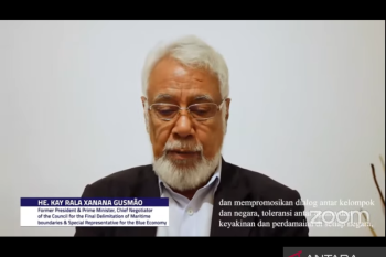 Mantan PM Timor Leste Xanana sebut RI perlu mainkan kepemimpinan dialog global
