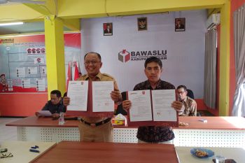Bawaslu Agam gandeng dua OPD penguatan pengawasan Pemilu