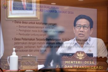 Mendes PDTT: Dana Desa dapat kendalikan inflasi di desa