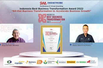 PLN meraih penghargaan Indonesia Best Business Transformation