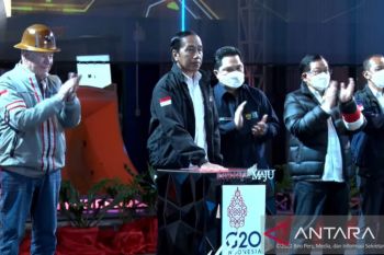 Presiden puji teknologi "5G Mining" PT Freeport ditangani SDM lokal