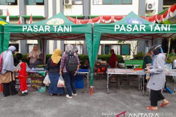 DKPP Belitung rutin gelar Pasar Tani kendalikan inflasi