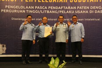 DJKI - Kemenkumham Jateng sosialisasikan Penyelesaian Substantif Paten