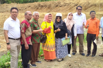 Komisi IV DPRD Sumbar tinjau pembangunan Embung di Padang Pariaman