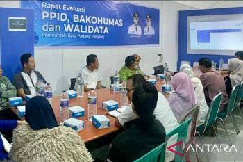 Komitmen keterbukaan informasi, Dinas Kominfo gelar rapat evaluasi