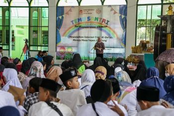 992 santri mengikuti pawai dan temu santri di Sleman